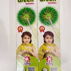 7cm Green Sparklers
